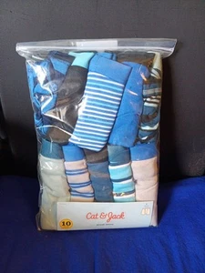 Cat & Jack 10 Pack 100% Cotton Boxer Briefs Assorted Colors Size Large 10-12 - Picture 1 of 3