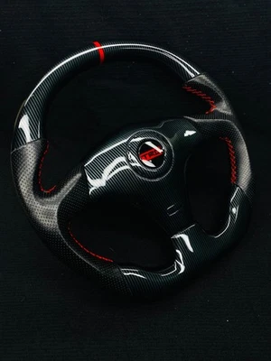 Volante de fibra de carbono personalizado Toyota TRD MK4 CELICA MR2 MR-S Alteeza JZX Foto 1 de 4