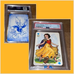 1939 Castell Walt Disney Mickey’s Fun Fair SNOW WHITE PSA GRADED CARD RARE!!! - Bild 1 von 3