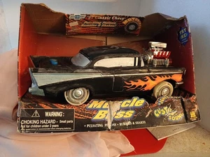 Muscle Boss 1955 Bell Aire Chevy Modell Teile oder Reparatur!  Box Wie Ist - Bild 1 von 8