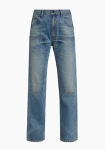 Nili Lotan welder Jean Summer Wash $495 30 Carpenter Large Pockets - Imagen 1 de 16