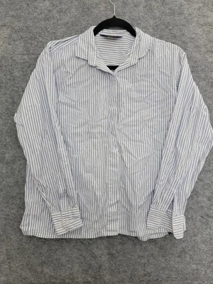 Kenneth Gordon Puchetts Striped Long Sleeve Button Down Dress Shirt - Image 1 of 4