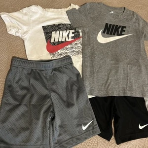 Nike Boys 6 Shorts/shirt Sets - Picture 1 of 4