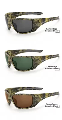High Quality  Camouflage Fashion  Polarized UV 400 Sunglasses for Men - Image 1 of 4