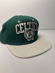Gorra Mitchell & Ness Boston Celtics NBA SnapBack madera dura clásica - Imagen 1 de 9