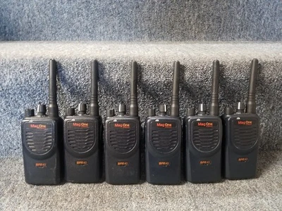 Set of 6 Motorola BPR40 Mag One Radios 8 Ch 5 Watt VHF 150-174 mhz Buy 1-7 sets - Image 1 of 2