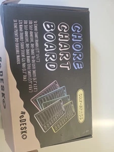 REDESKO Chores  Chart Board Plastic Board Chore Dry Erase A25 - Picture 1 of 11