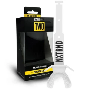 Nxtrnd Two Football Mouth Guard, Football Mouthpiece with Strap, Fits Adult & Yo - Picture 1 of 4