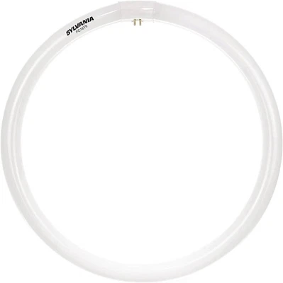 Sylvania 6-Pack FC16T9 40W 16" Fluorescent Circular Bulb Cool White 2500LM G10Q - Image 1 of 2
