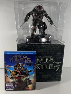 Teenage Mutant Ninja Turtles Collectors Edition 3d Blu Ray And Raphael Statue - Imagen 1 de 5