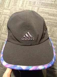 Adidas Adizero II Women's Runners Strapback Cap Climacool Hat Stretch Quick Dry - Picture 1 of 10