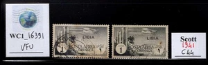 WC1_16391. ITALY COL.:LIBIA. Dealer stock 1941 air mail stamp. Sc.C44. Used - Picture 1 of 1