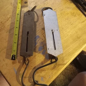 Belmont Hanging Scales Brass 50lb - Picture 1 of 6