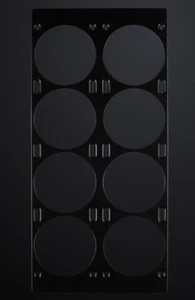 8 x 120 mm Lüfter Halterung Fach für Corsair Obsidian 1000D PC Gehäuse - Bild 1 von 1