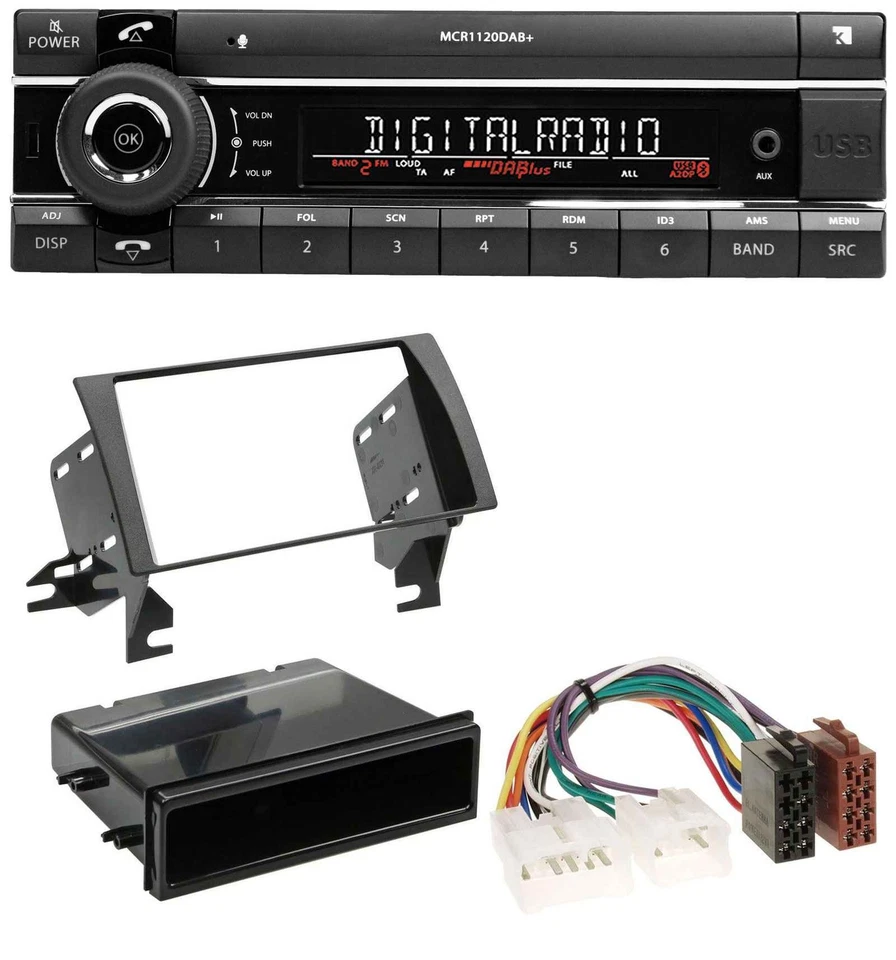 Kienzle Bluetooth MP3 USB DAB Autoradio für Toyota Camry (2002-2006) - Bild 1 von 4
