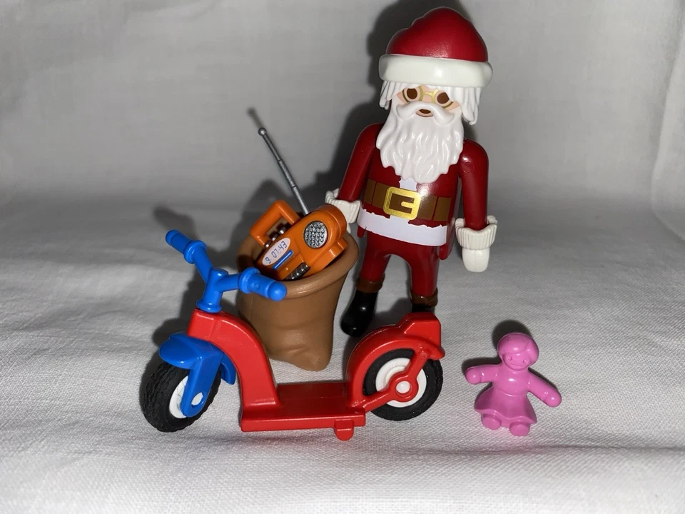 Playmobil Père Noël Hotte Cadeaux Jouets Christmas - Photo 1/1