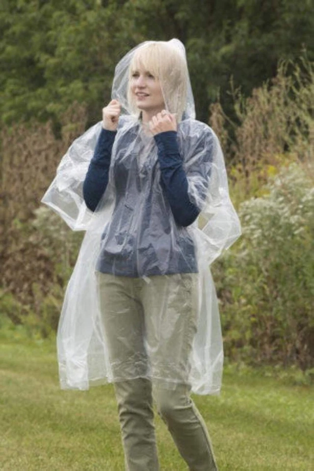 Travelon Emergency Rain Poncho - Clear - Image 1 of 1