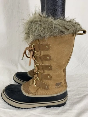 SOREL "Joan of Arctic" Tall Womens 11 Waterproof Snow Boots Removable Felt Liner - Image 1 of 4