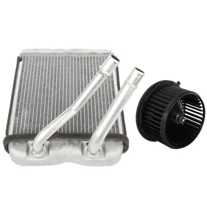 For 2003-06 GMC Sierra 1500 Chevy Silverado 1500 HVAC Blower Motor & Heater Core - Picture 1 of 10
