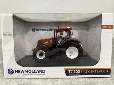 Universal Hobbies - New Holland T7.300 (Fiat Centenario) - UH6797 - 1:32 - New - Image 1 of 4