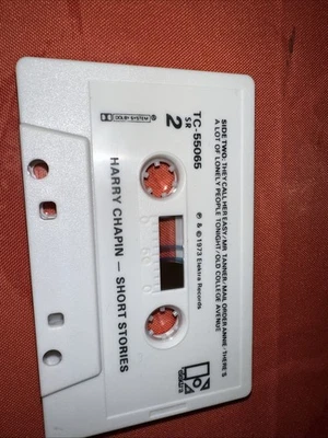 HARRY CHAPIN Short Stories 1973 1ST PRESS Cassette RARE - Image 1 of 4