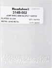 Beadalon Jump Rings 3mm 144/Pkg-Silver-Plated 314B-002-144S