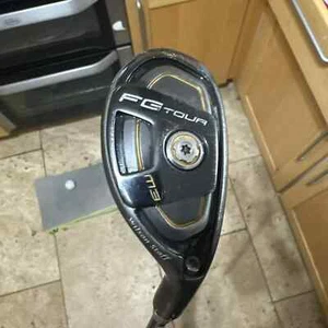 Wilson Staff M3 FG Tour #3 Hybrid 19º, Aldila Phenom 85 3.0 stiff flex, good - Picture 1 of 13