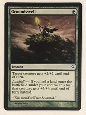 Groundswell NM Worldwake MTG