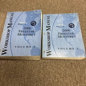 2006 Ford Freestar Mercury Monterey Service Manuals Set of 2 - Bild 1 von 8