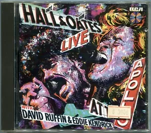 1985 Daryl Hall & John Oates: Live At The Apollo CD RCA PD 87035 Made in Japan - Picture 1 of 3