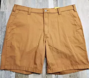 NEW Carhartt Men's Size 40 FORCE Flex Shorts Relaxed 9" Inseam Stretch Waist - Picture 1 of 12