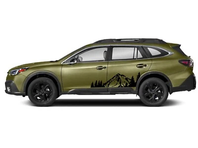 Door mountain graphics stickers decal compatible with Subaru Outback - Image 1 of 3