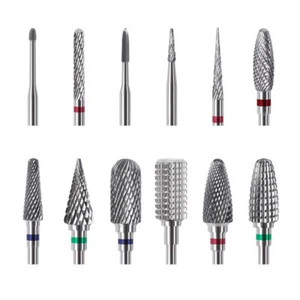 1PC Nail Drill Bits Head Milling Cutters Carbide Manicure Nail Art Cuticle Clean - Picture 1 of 24