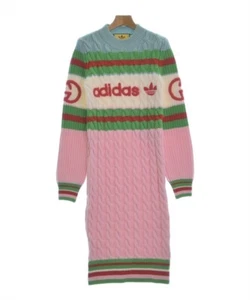 GUCCI Dress PinkxGreenxRed etc. S 2200464259473 - Picture 1 of 8