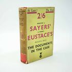The Documents in the Case, Dorothy Sayers & R Eustace 1935 2/6 Edition