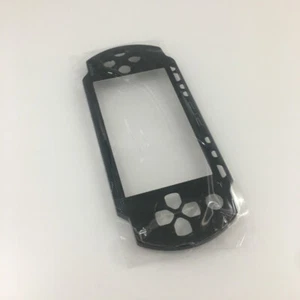 Black Front Face Plate Faceplate Shell Case Cover Replacement For Sony PSP 1000 - Picture 1 of 4