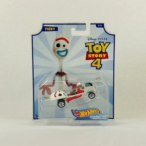 2018 Hot Wheels Charakter Cars Disney Pixar Toy Story 4 Forky Diecast MOSC - Bild 1 von 4