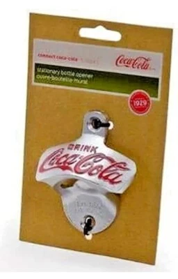 coca cola stationary wall hanger bottle opener 2011 New - Image 1 of 4