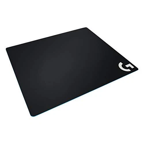 Logicool G G640r Large Cloth Gaming Mouse Pad Black Rubber 460x400x3mm NEW - Image 1 of 1