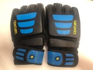 Century Brave MMA Training Gloves, Black/Blue Large/X-Large Great Condition - Picture 1 of 13