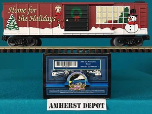 20-80002D MTH Premier 2000 Christmas Box Car 0/027 DAP Neu - Bild 1 von 1