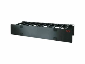 APC Horizontal Cable Manager with Cover - Rack Mount 2U AR8606 731304 - Picture 1 of 3