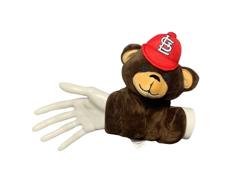 St Louis Cardinals Foco Snap On Bear Plush NCAA Stuffed Animal Teddy Cover