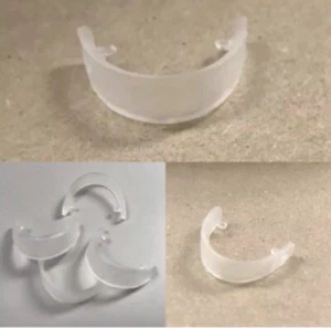 New Gi Joe Black Major Visor Clear X4 Visors Per Lot Fits OG Joes Arah Cobra - Picture 1 of 14