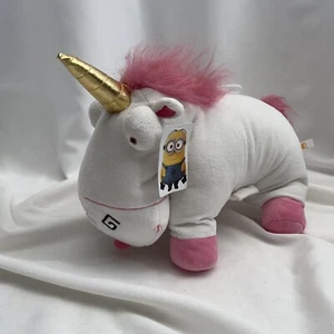 Despicable Me 13” “FLUFFY” Minions Unicorn Pillow Plush Toy Factory - NWT - Picture 1 of 11