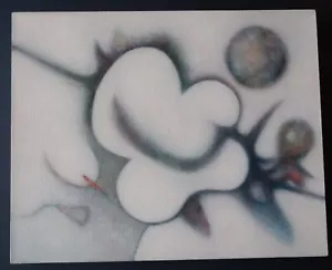 Marcel Larochelle Abrastic Polymere Painting on canvas - Picture 1 of 2