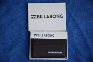 BILLABONG Wharf Flip LEATHER WALLET -Multi-Card Pocket. BROWN New. - Bild 1 von 1