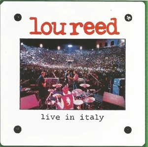 Live in Italy * by Lou Reed (CD, 2013, RCA) Import - Picture 1 of 2