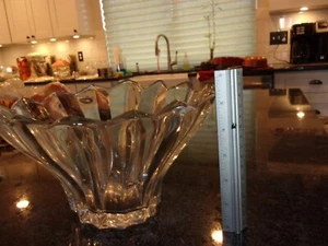 MADISON BLOCKSCHALE - Tschechische Republik - FLARED LEAD CRYSTAL - SCHWER - 11" x 5,5" - Bild 1 von 6