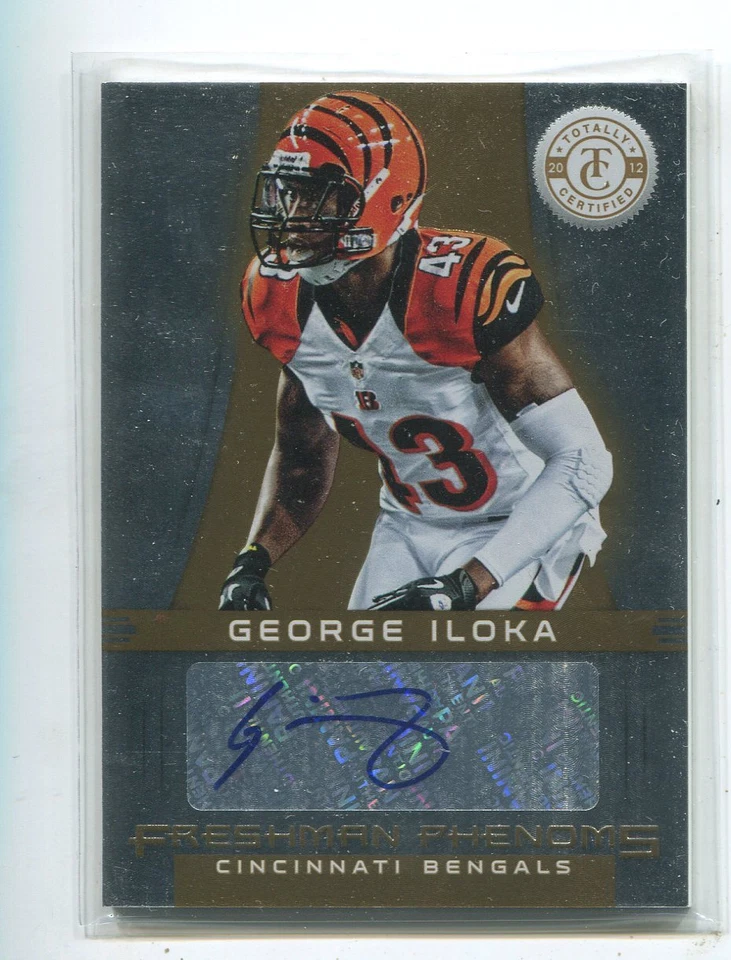 2012 Totally Certified AUTOGRAPH GOLD #131 George Iloka/25 Cincinnati Bengals - Image 1 of 1